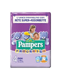 PAMPERS PROGRESSI TG 4 MAXI 7-18KG 23PZ