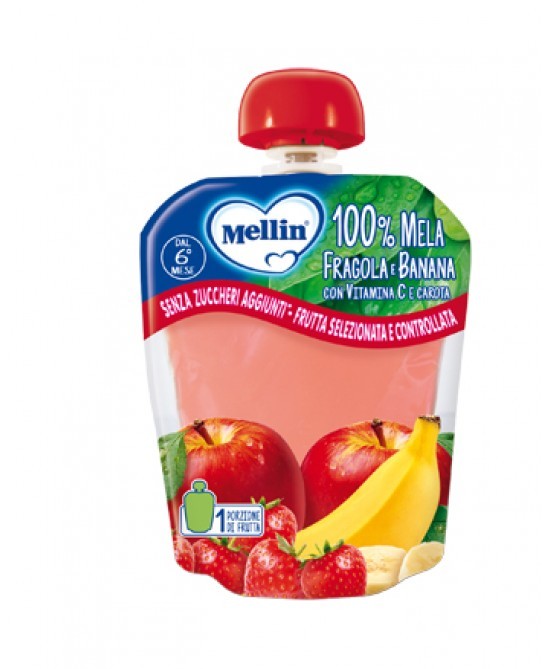 MELLIN POUCH FRAGOLA/BANANA 90GR