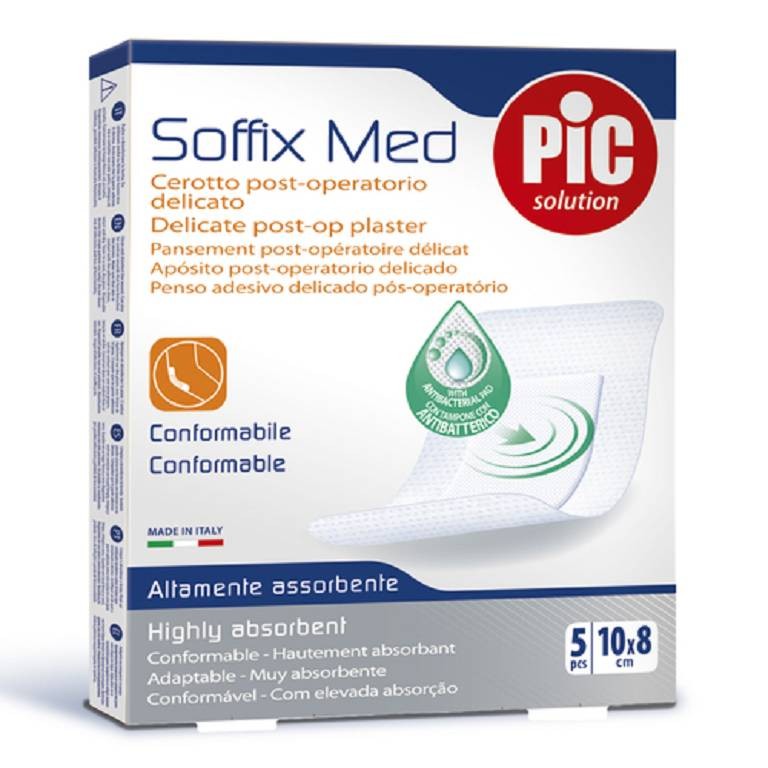 SOFFIX MED CEROTTO POST-OPERATORIO DELICATO 5PZ 10x8CM