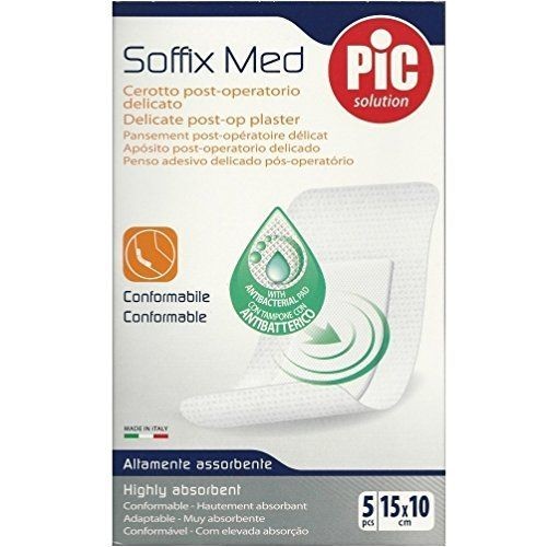 SOFFIX MED CEROTTO POST-OPERATORIO DELICATO 5PZ 15x10CM