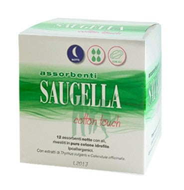 SAUGELLA ASSORBENTI NOTTE C/ALI 12PZ