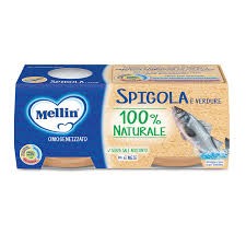 MELLIN SPIGOLA 4PZ 80GR OMOGENEIZZATO