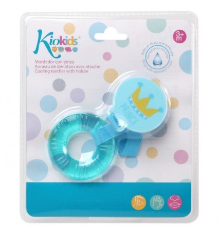 KIOKIDS MASSAGGIAGENGIVE C/PINZA BLU