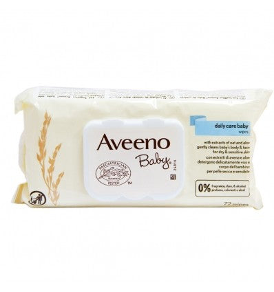 AVEENO BABY SALVIETTE C/PLACCHETTA 72PZ