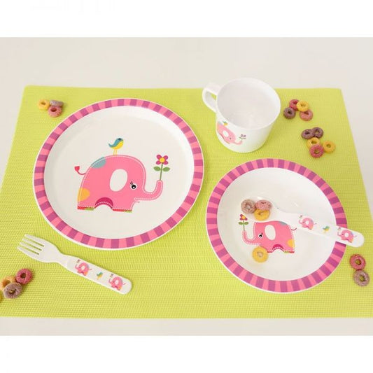 KIOKIDS SET PAPPA 5PZ ELEFANTE ROSA