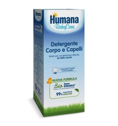 HUMANA BABYCARE DETERGENTE CORPO E CAPELLI 300ML