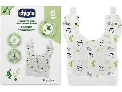 CHICCO BAVAGLINI MONOUSO COMPOST 36PZ