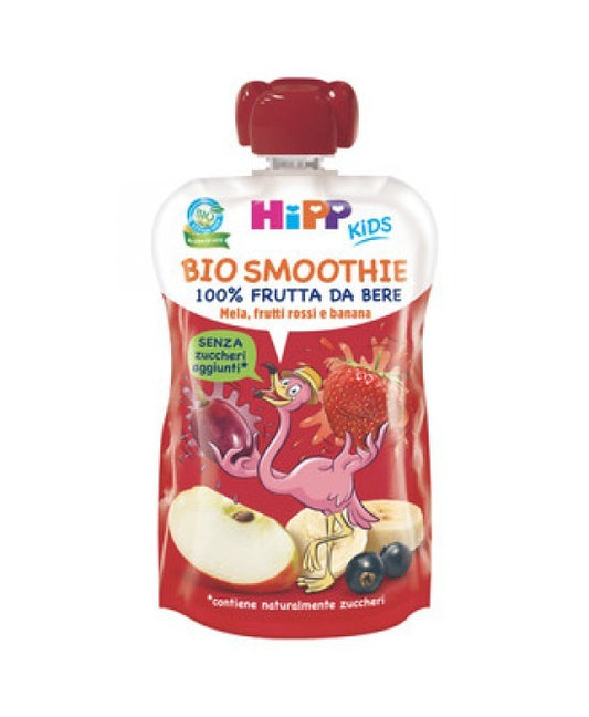 HIPP SMOOTHIE MELA FRUTTI ROSSI E BANANA 120ML