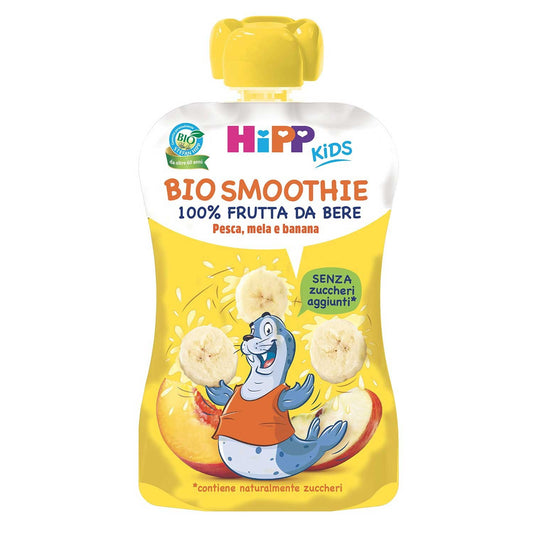 HIPP SMOOTHIE PESCA MELA E BANANA 120ML