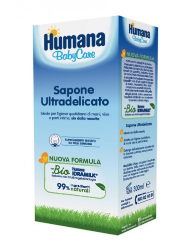 HUMANA BABYCARE SAPONE ULTRADELICATO 300ML