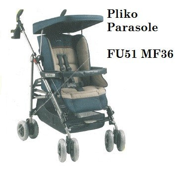 PLIKO P3 C/PARASOLE PASSEGGINO PEG PEREGO