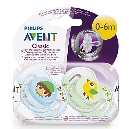 AVENT 2 SUCCHIETTI GIARDINI INCANTATI 0-6M MASCHIO