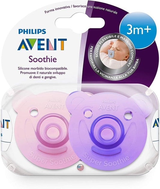 AVENT CIUCCIO MORBIDO FEMMINA 3M+