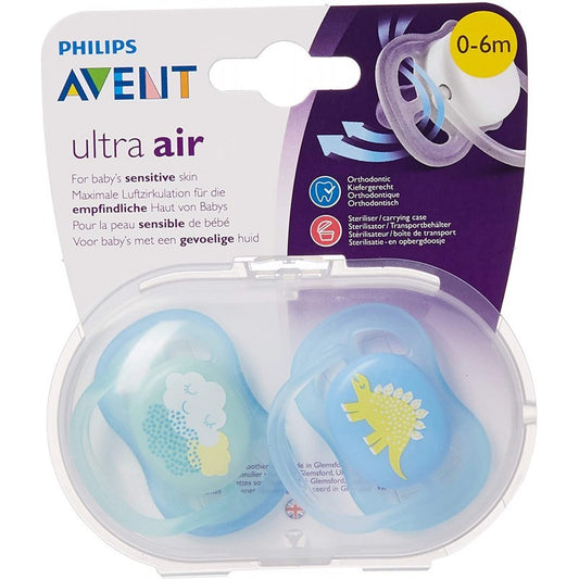 AVENT SUCCHIETTI ULTRA AIR 0-6MESI MASCHIETTO 2PZ